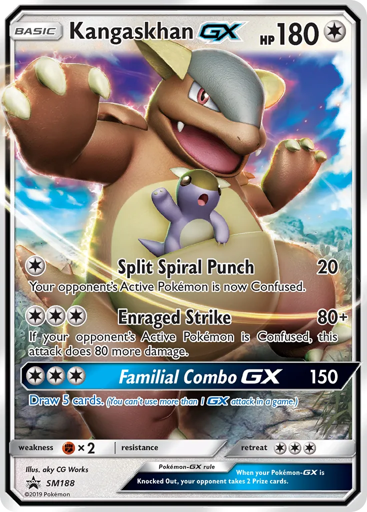 Kangaskhan GX SM188/248 Sol e Lua Promos