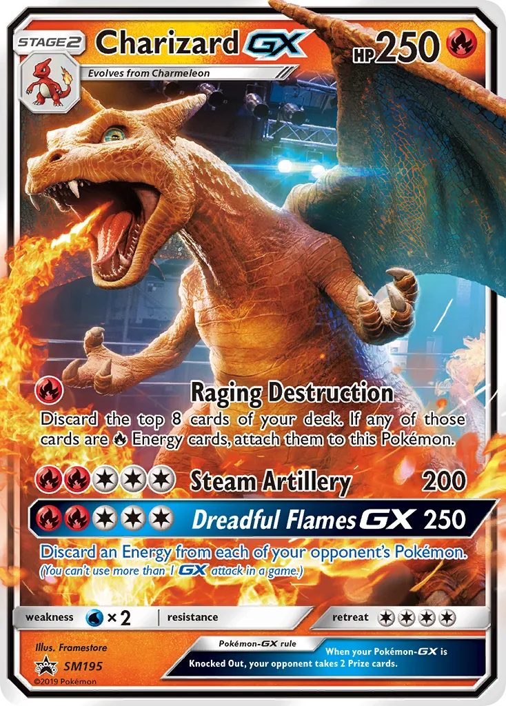 Charizard GX SM195/248 Sol e Lua Promos