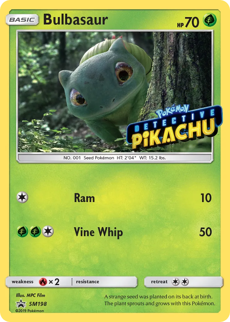 Bulbasaur SM198/248 Sol e Lua Promos