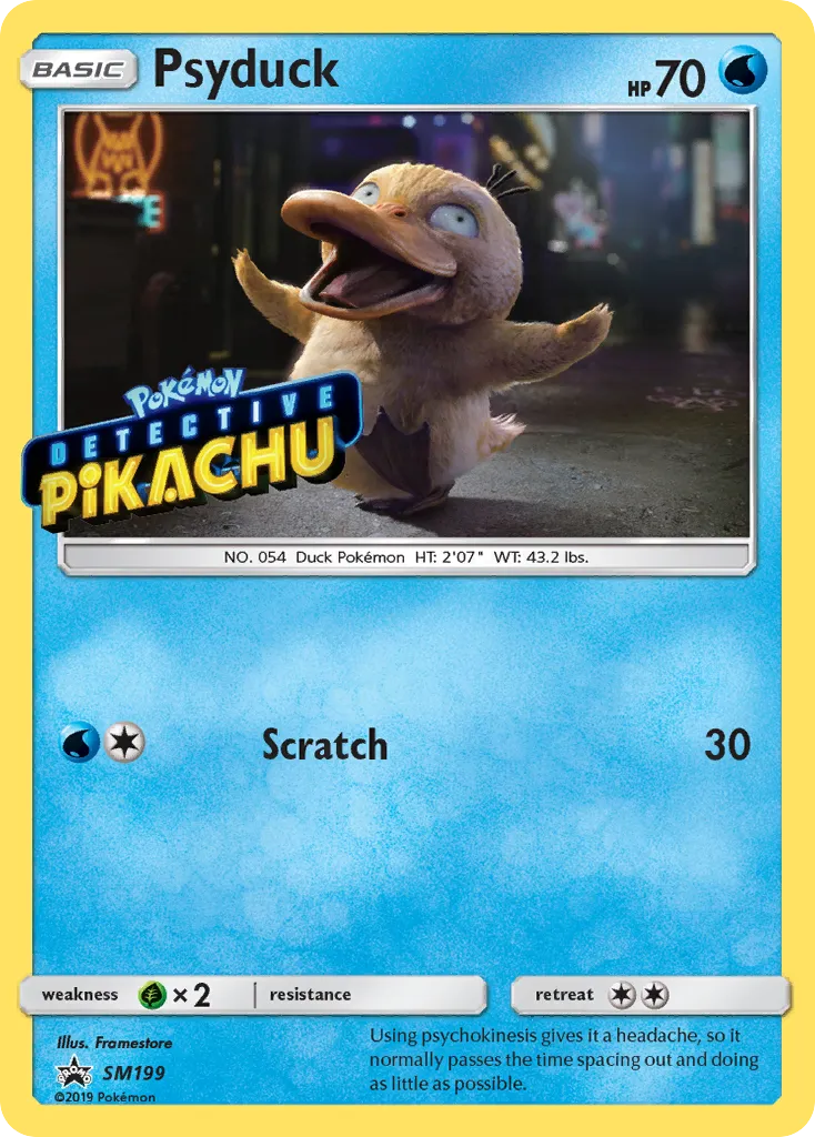 Psyduck SM199/248 Sol e Lua Promos