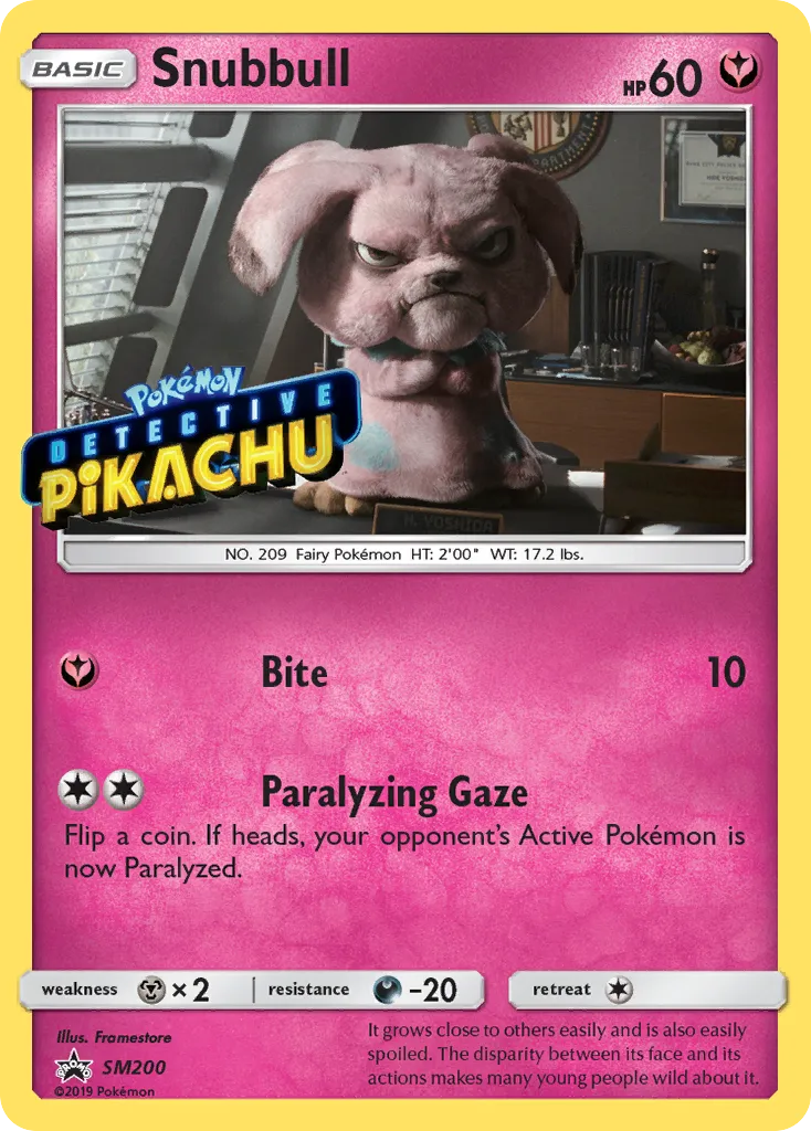 Snubbull SM200/248 Sol e Lua Promos
