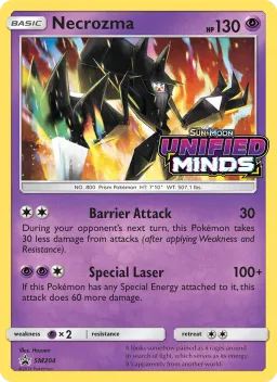 Necrozma SM204 Sol e Lua Promos