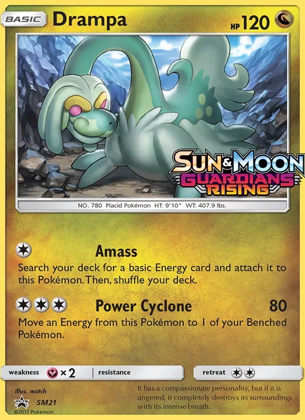 Drampa SM21/248 Sol e Lua Promos