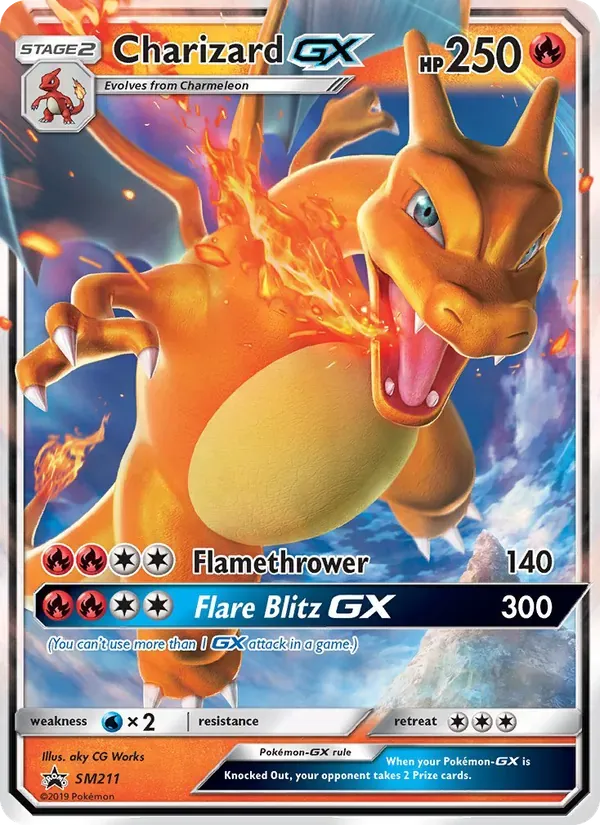 Charizard GX SM211/248 Sol e Lua Promos