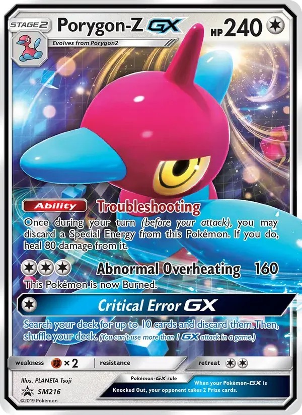 Porygon-Z GX SM216/248 Sol e Lua Promos