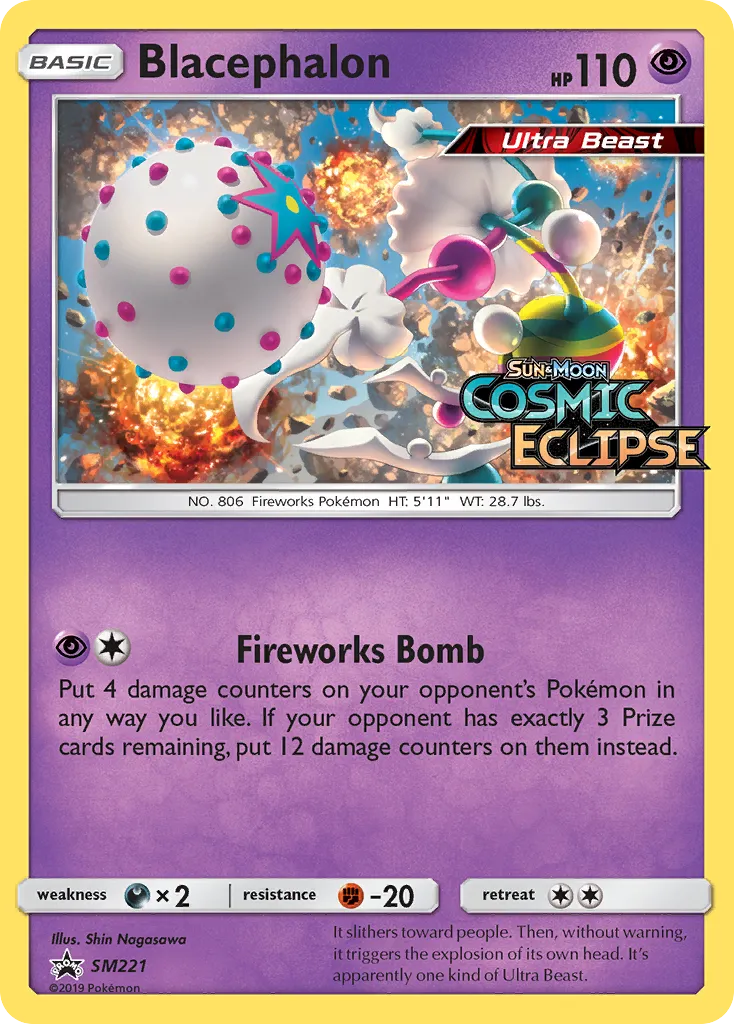 Blacephalon SM221/248 Sol e Lua Promos