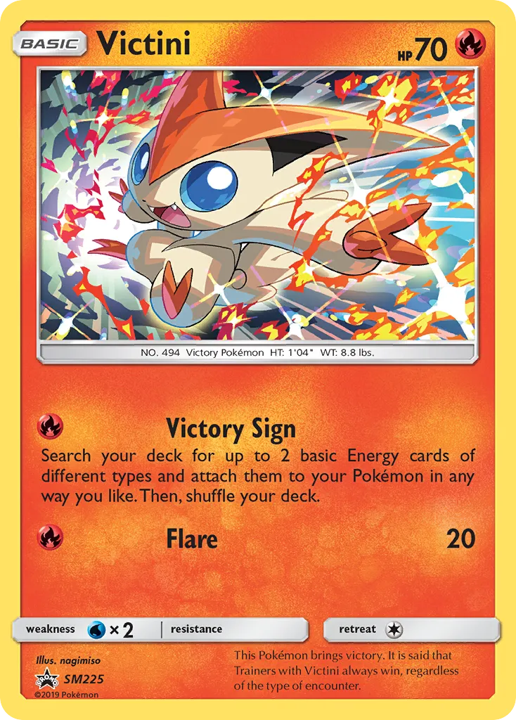 Victini SM225/248 Sol e Lua Promos