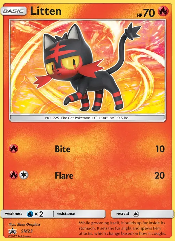 Litten SM23/248 Sol e Lua Promos
