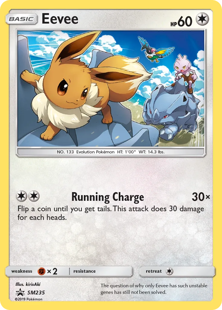 Eevee SM235/248 Sol e Lua Promos