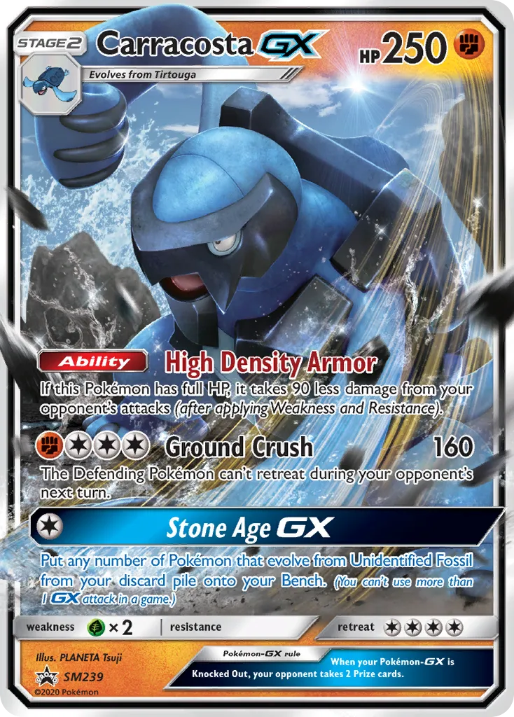 Carracosta GX SM239/248 Sol e Lua Promos