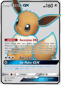 Eevee GX SM242 Sol e Lua Promos
