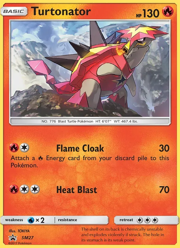 Turtonator SM27/248 Sol e Lua Promos