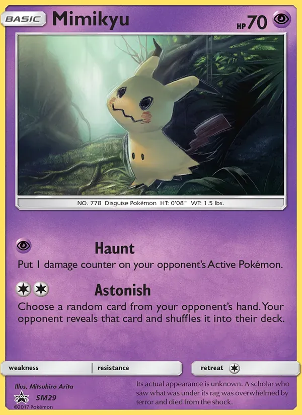 Mimikyu SM29/248 Sol e Lua Promos