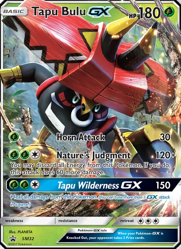Tapu Bulu GX SM32/248 Sol e Lua Promos