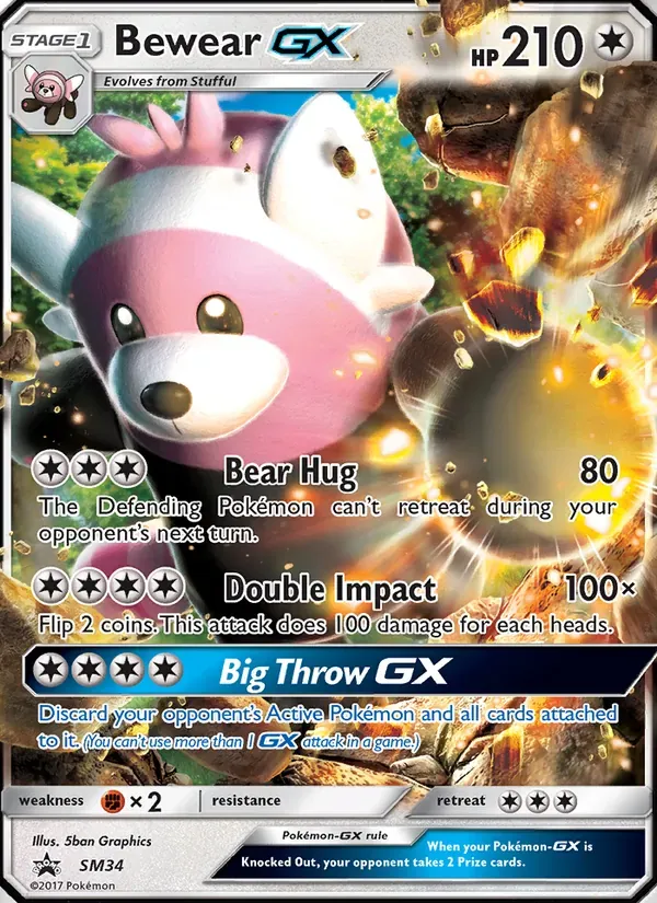 Bewear GX SM34/248 Sol e Lua Promos
