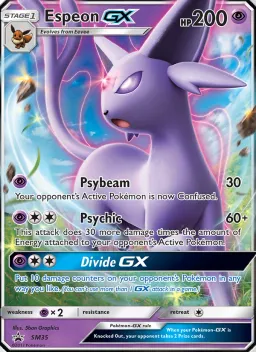 Espeon GX SM35 Sol e Lua Promos