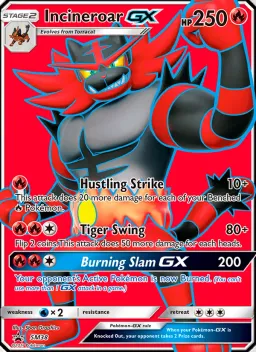 Incineroar GX SM38 Sol e Lua Promos
