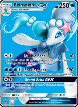 Primarina GX SM39 Sol e Lua Promos