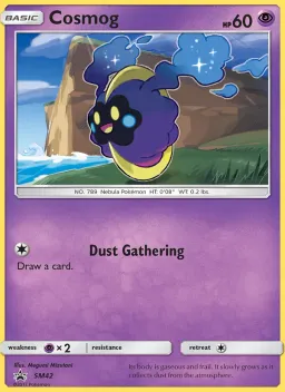 Cosmog SM42 Sol e Lua Promos