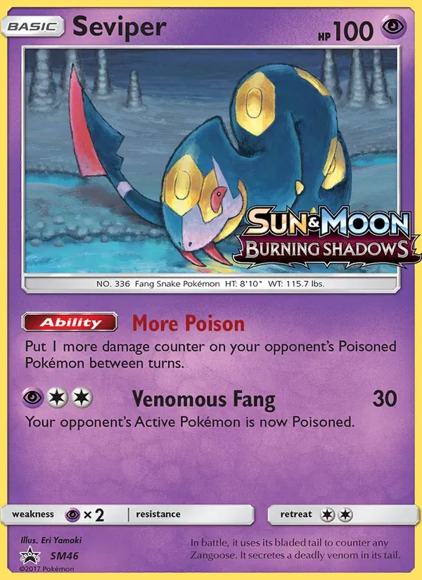 Seviper SM46/248 Sol e Lua Promos
