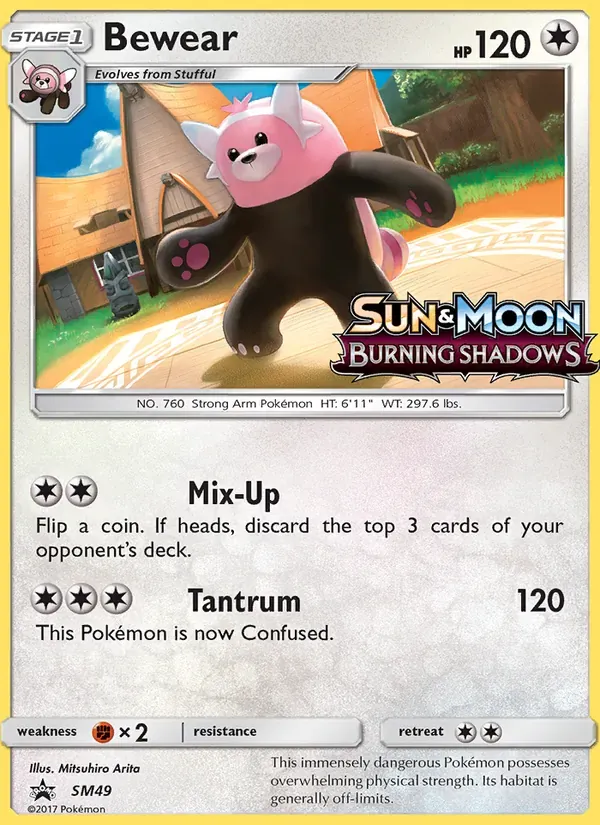 Bewear SM49/248 Sol e Lua Promos