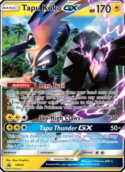Tapu Koko GX SM50 Sol e Lua Promos