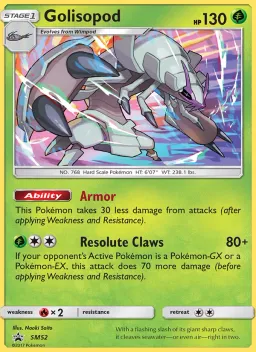 Golisopod SM52 Sol e Lua Promos