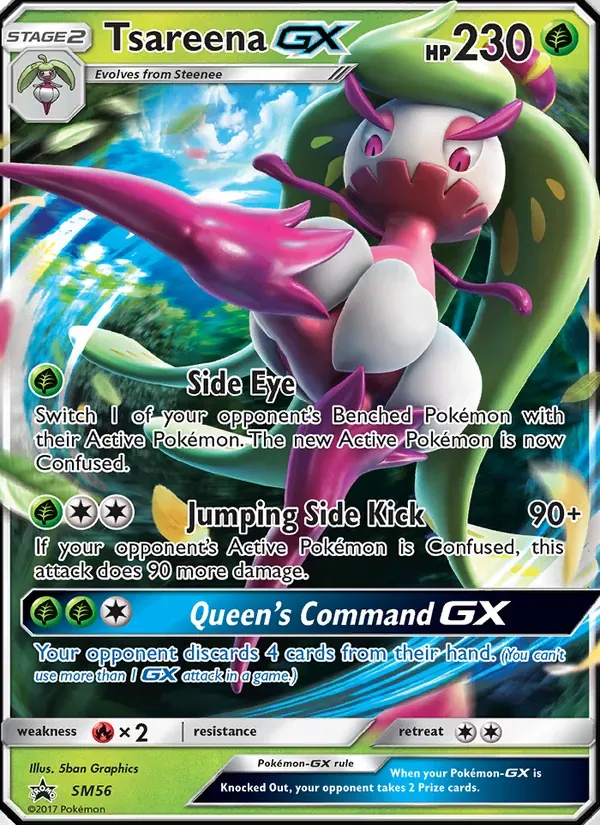 Tsareena GX SM56/248 Sol e Lua Promos