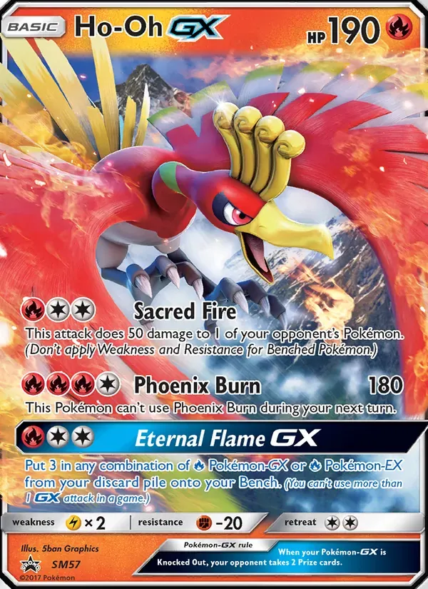 Ho-Oh GX SM57/248 Sol e Lua Promos