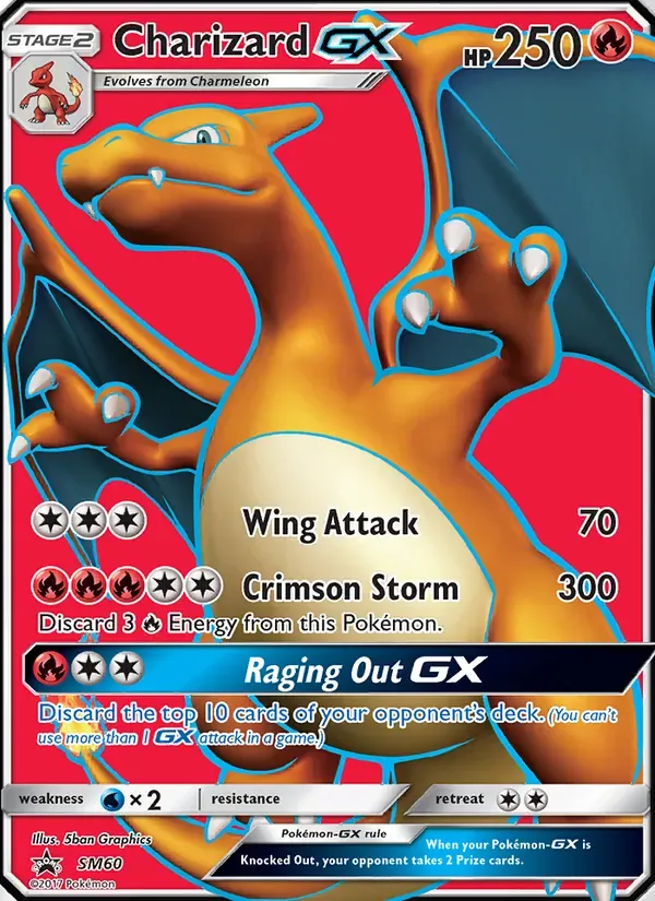 Charizard GX SM60/248 Sol e Lua Promos