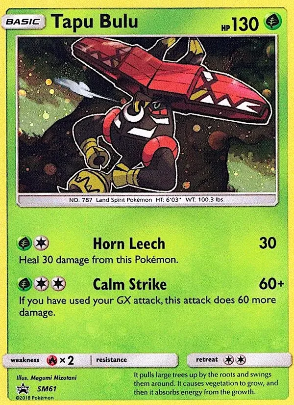 Tapu Bulu SM61/248 Sol e Lua Promos
