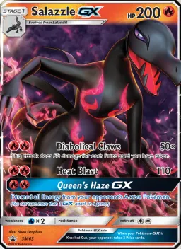 Salazzle GX SM63 Sol e Lua Promos