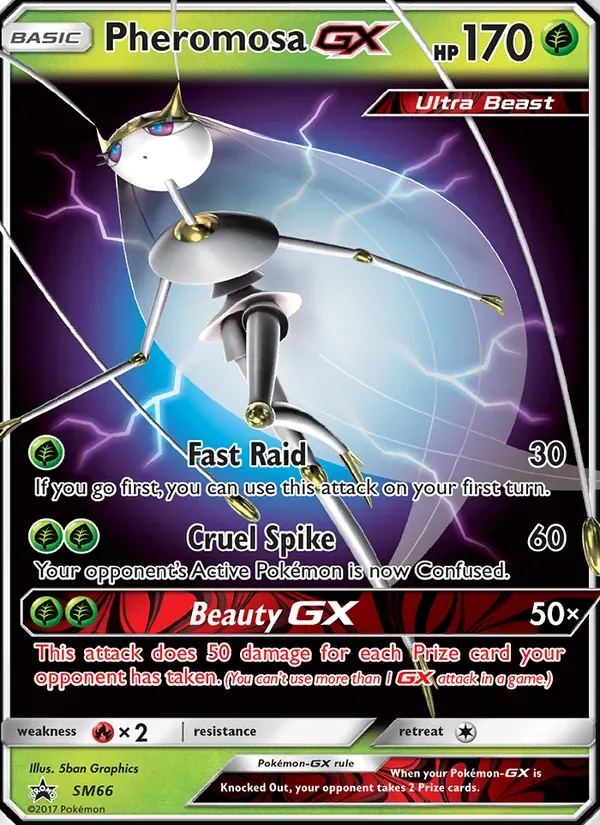 Pheromosa GX SM66/248 Sol e Lua Promos