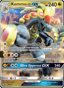 Kommo-o GX SM71 Sol e Lua Promos