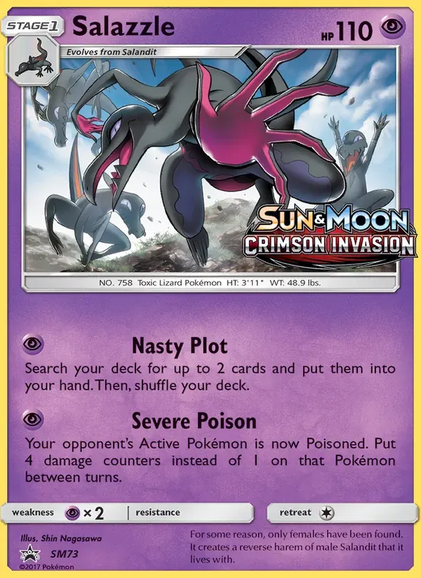 Salazzle SM73/248 Sol e Lua Promos