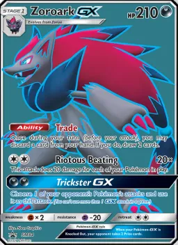 Zoroark GX SM84 Sol e Lua Promos