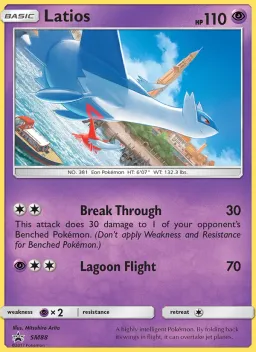 Latios SM88 Sol e Lua Promos