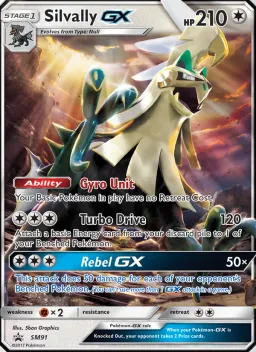Silvally GX SM91 Sol e Lua Promos