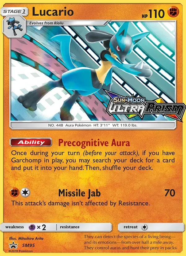 Lucario SM95/248 Sol e Lua Promos