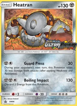 Heatran SM96 Sol e Lua Promos
