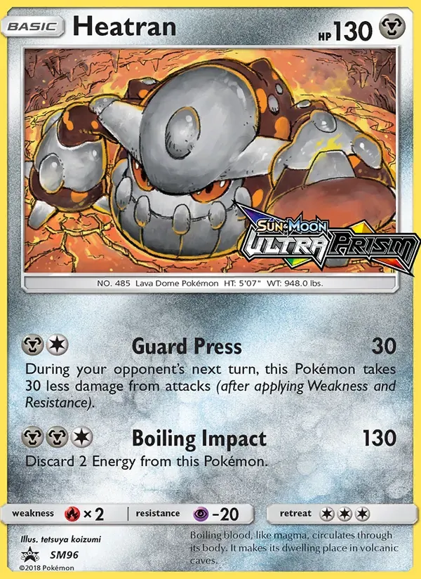 Heatran SM96/248 Sol e Lua Promos