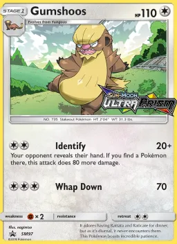 Gumshoos SM97 Sol e Lua Promos