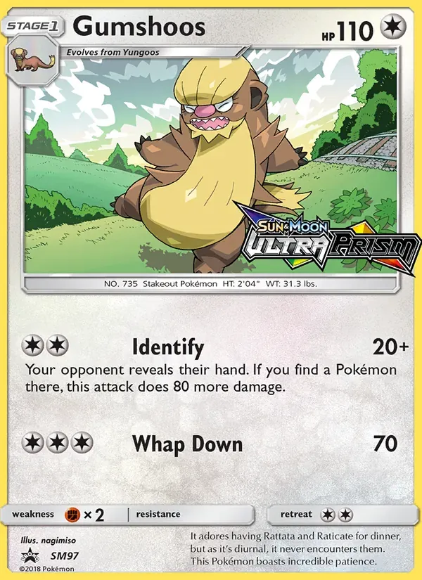 Gumshoos SM97/248 Sol e Lua Promos