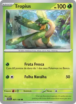 Tropius 007 Escarlate e Violeta
