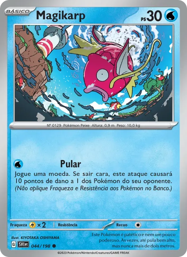 Magikarp 044/198 Escarlate e Violeta