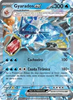 Gyarados ex 045 Escarlate e Violeta