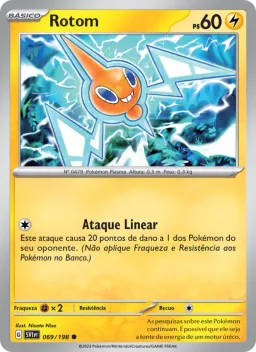Rotom 069 Escarlate e Violeta