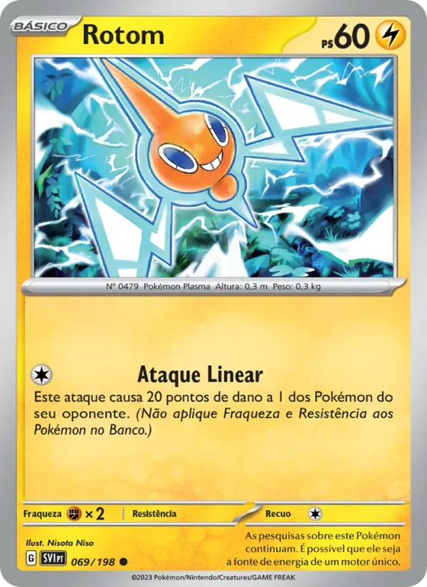 Rotom 069/198 Escarlate e Violeta