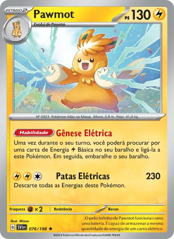Pawmot 076/198 Escarlate e Violeta