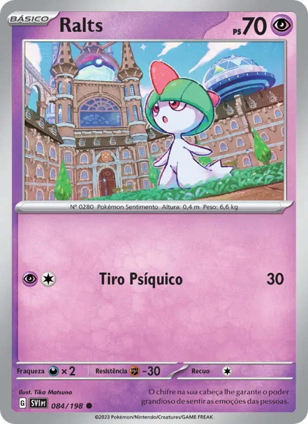 Ralts 084/198 Escarlate e Violeta
